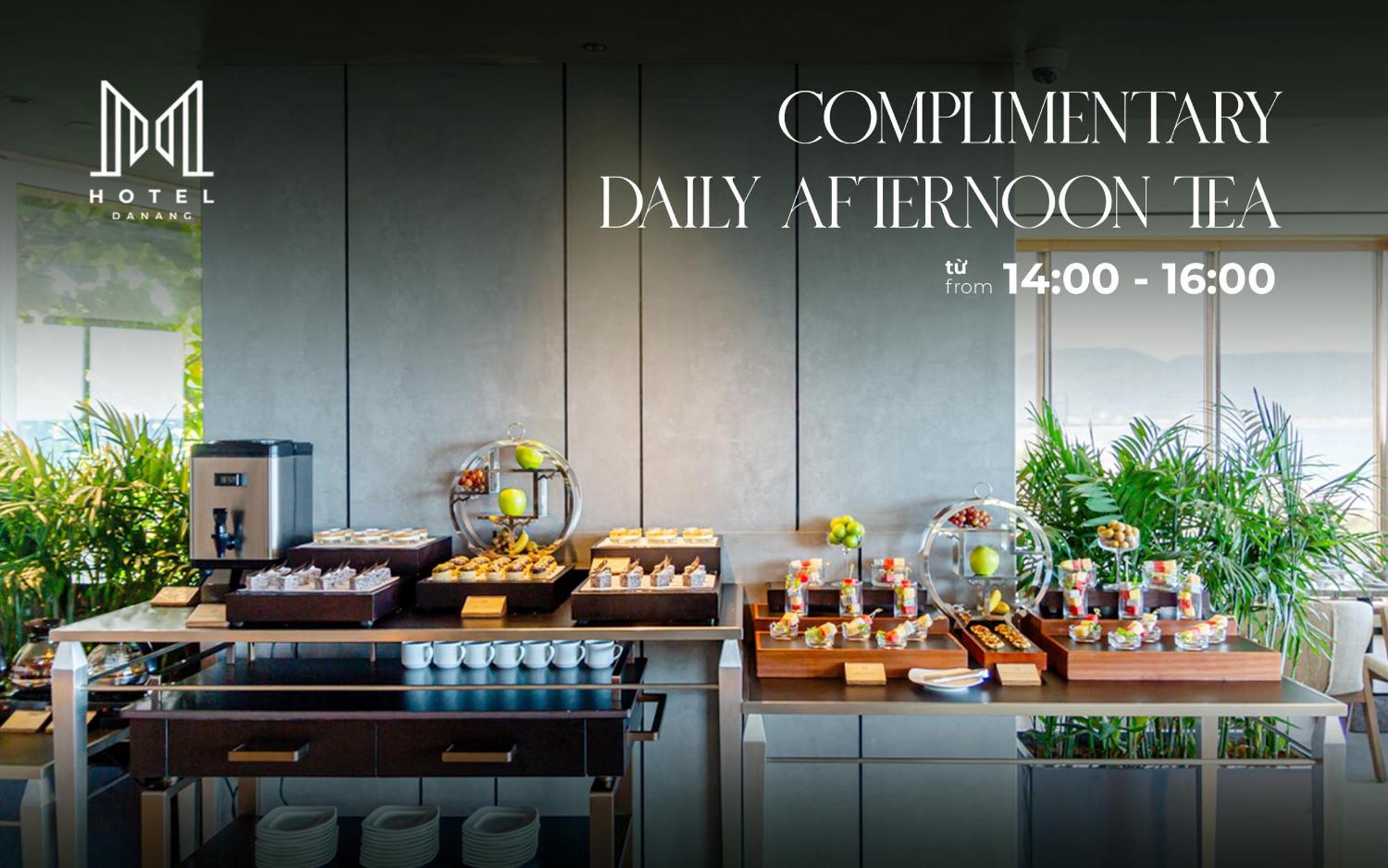 M Hotel Danang المظهر الخارجي الصورة Afternoon tea at M on Marymount